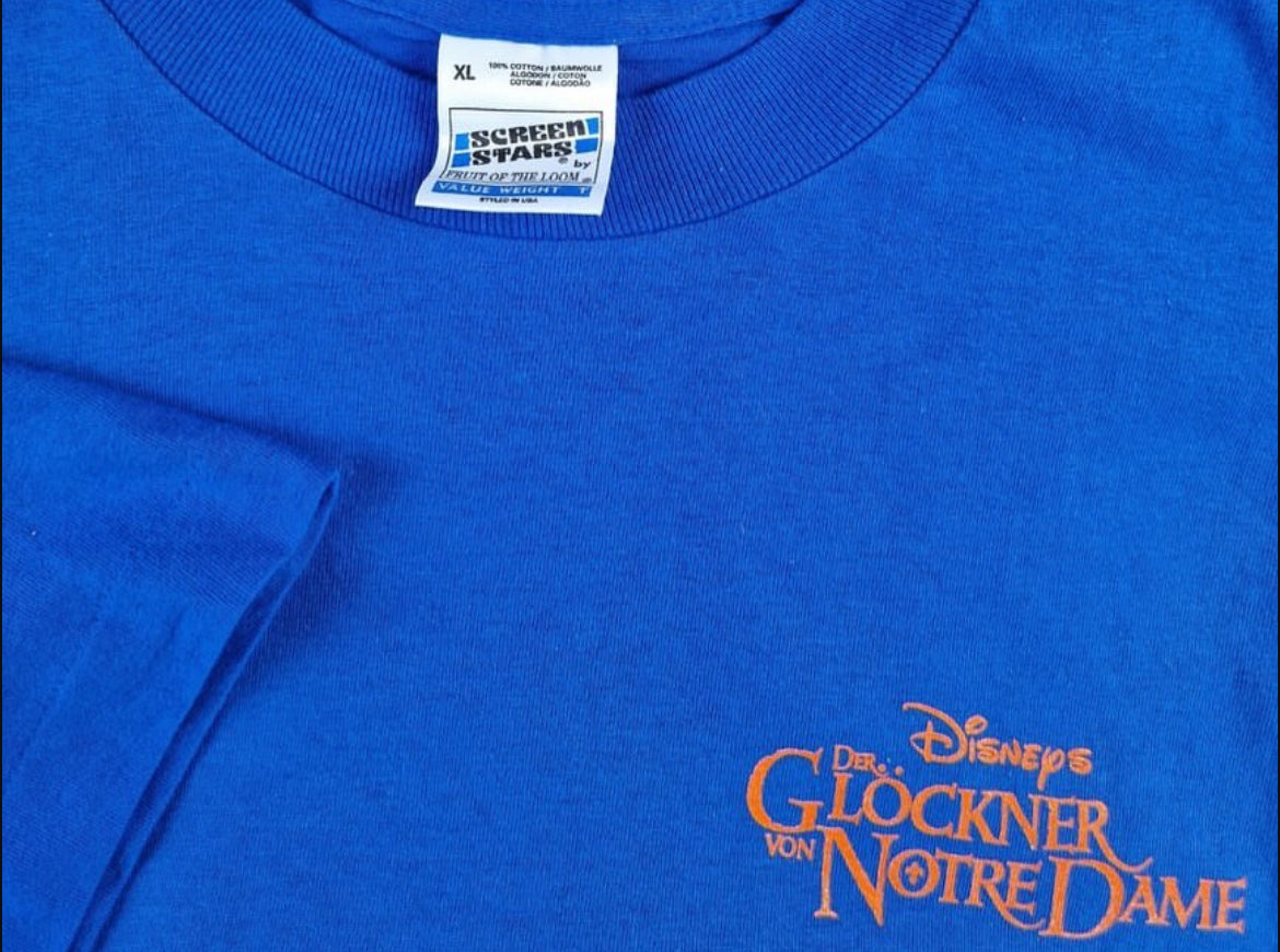 Vintage The Hunchback Of Notre Dame T-Shirt Size XL