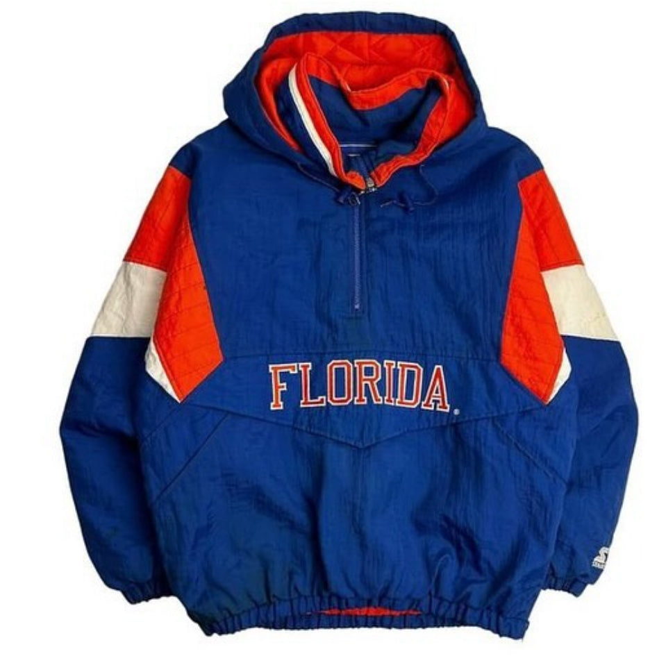 Vintage Florida Gators Pullover Jacket Size XL