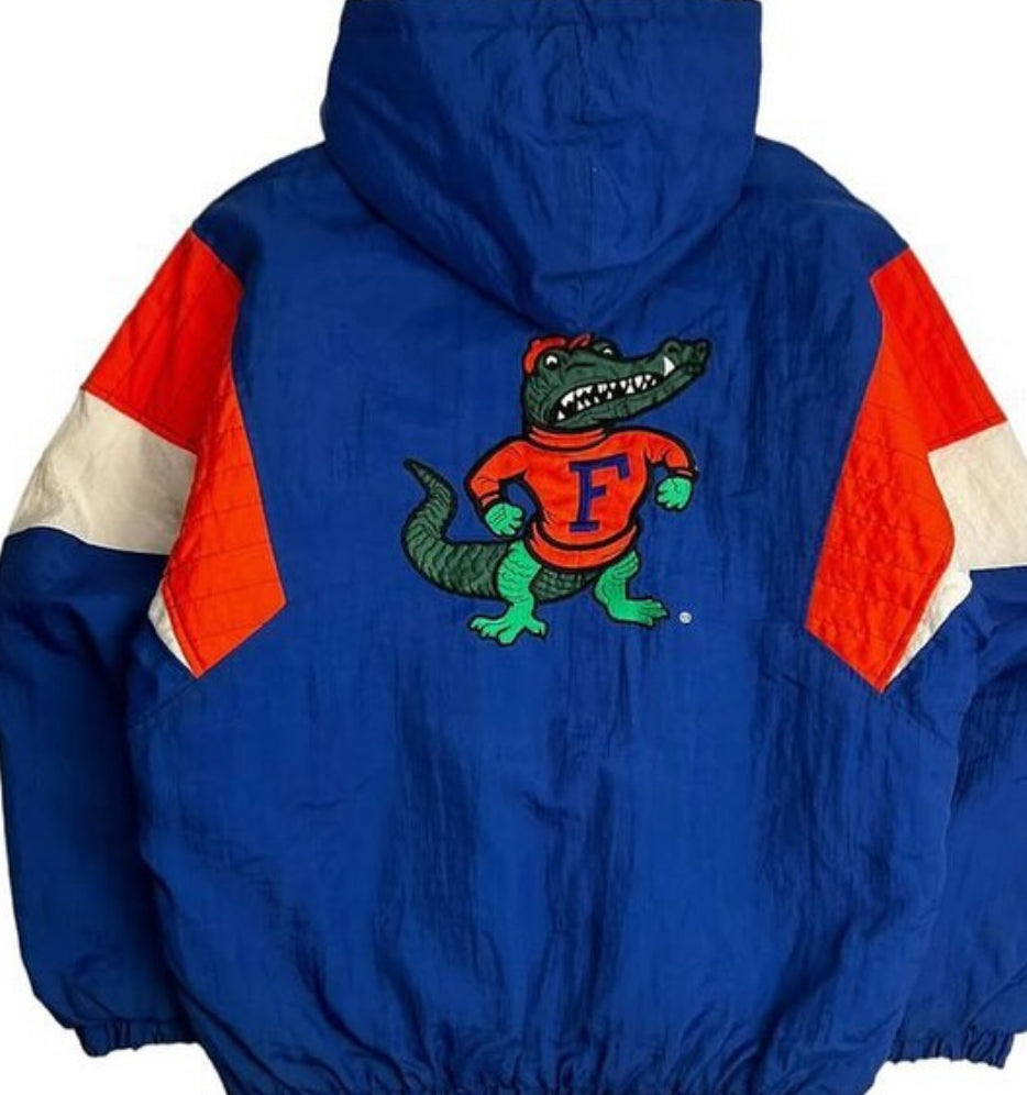 Vintage Florida Gators Pullover Jacket Size XL