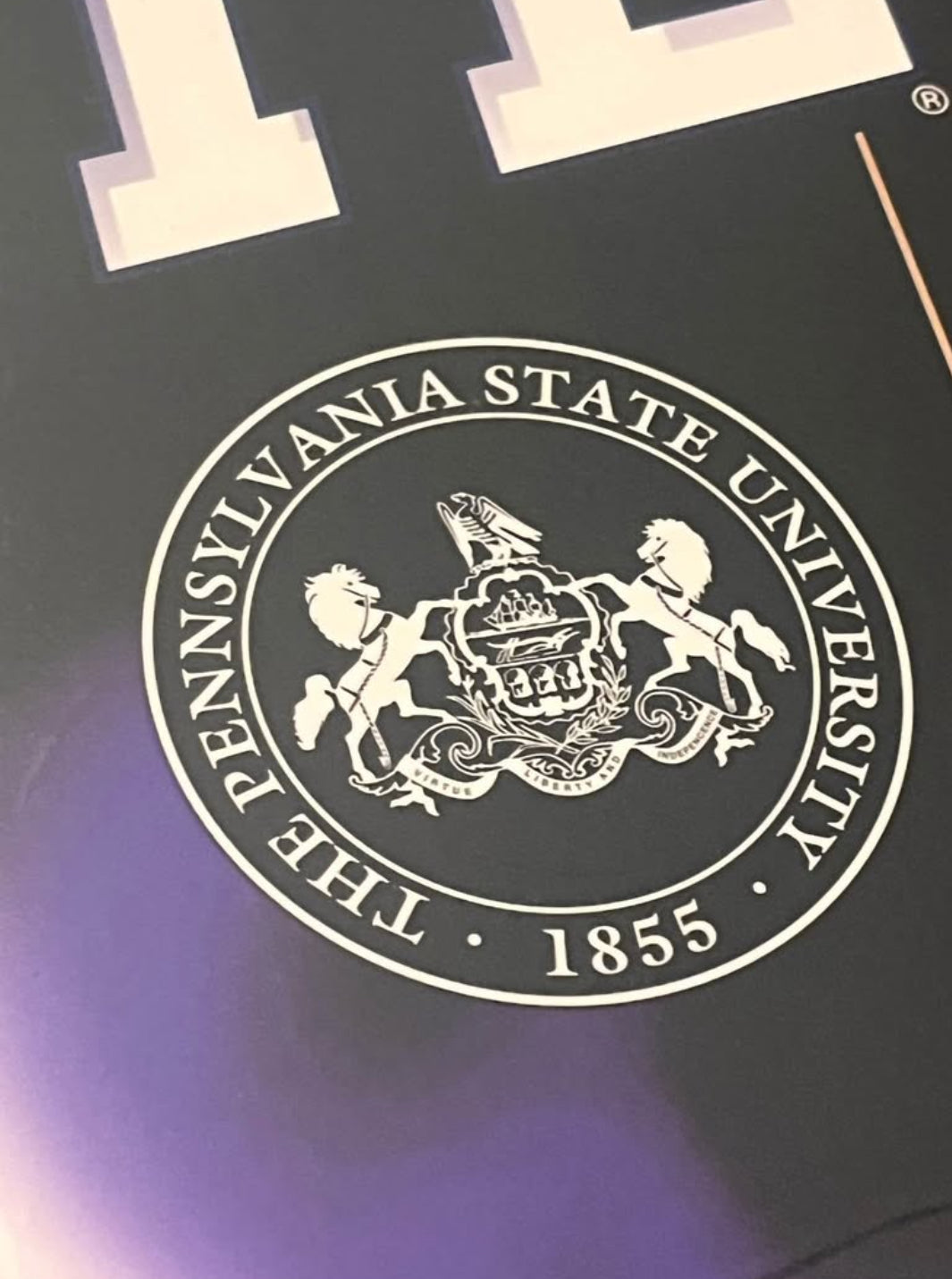 Vintage Penn State Poster