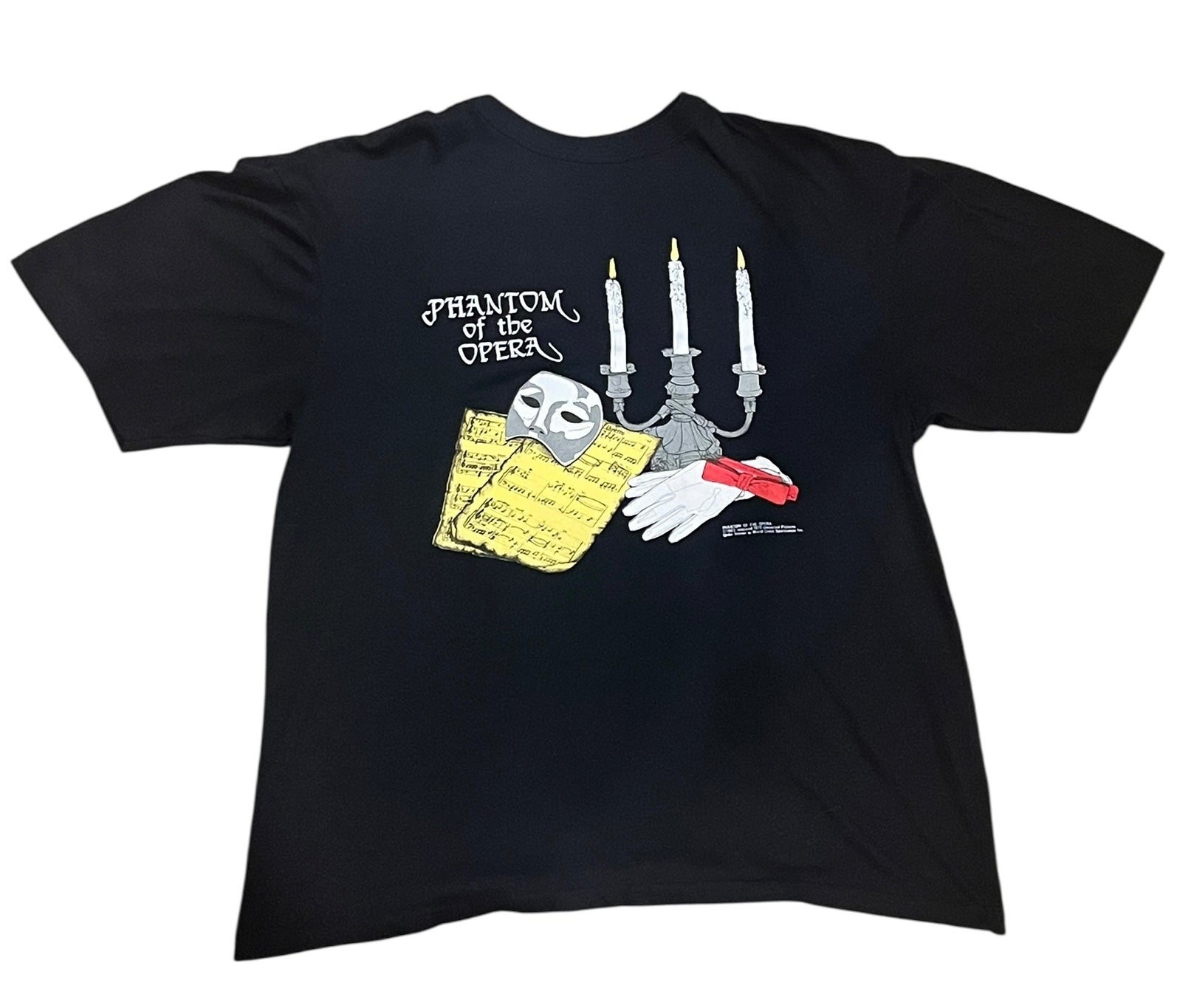 Vintage Phtntom Of The Opera Shirt Size XL