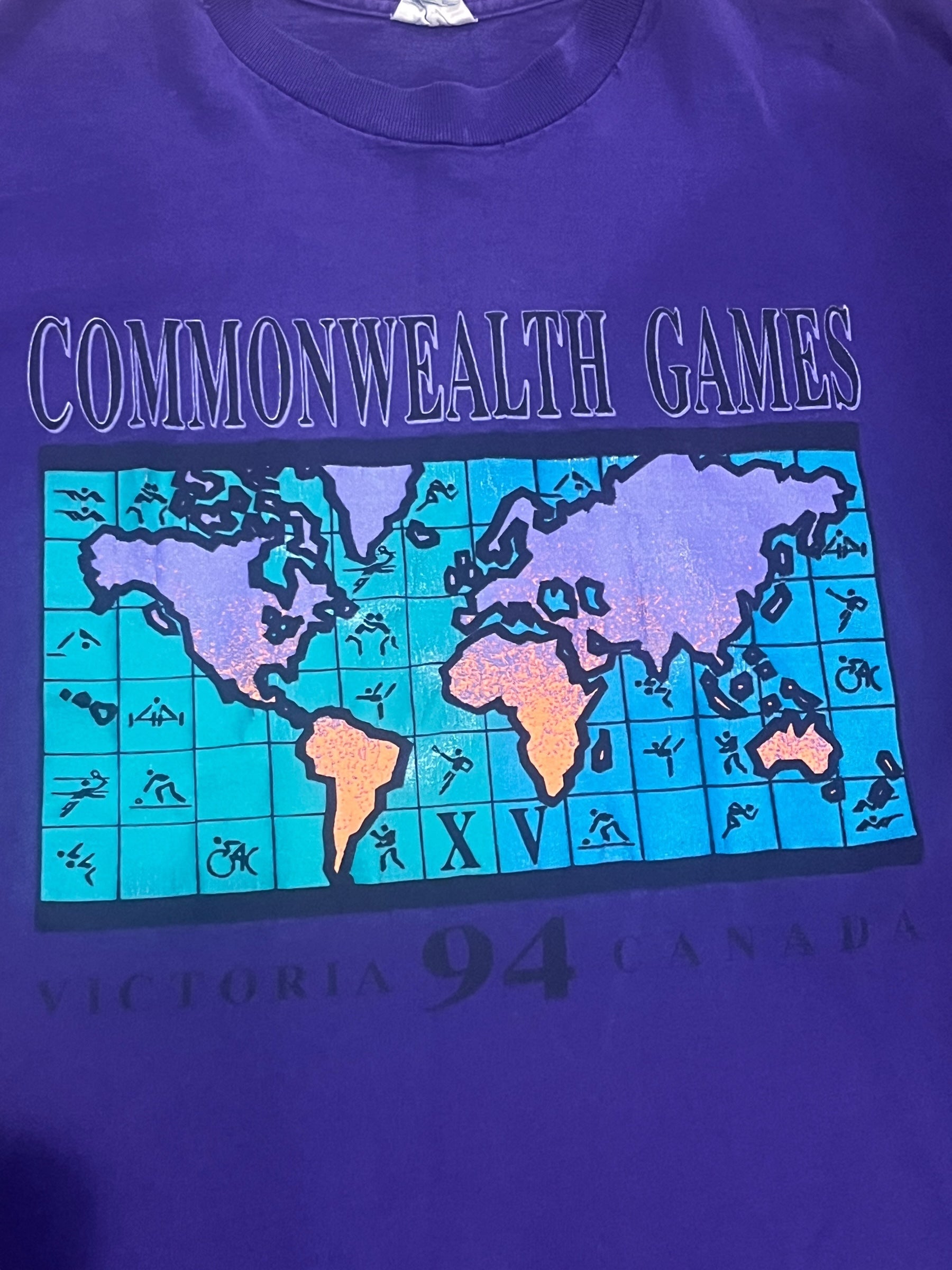 Vintage Olympics Shirt Size Large