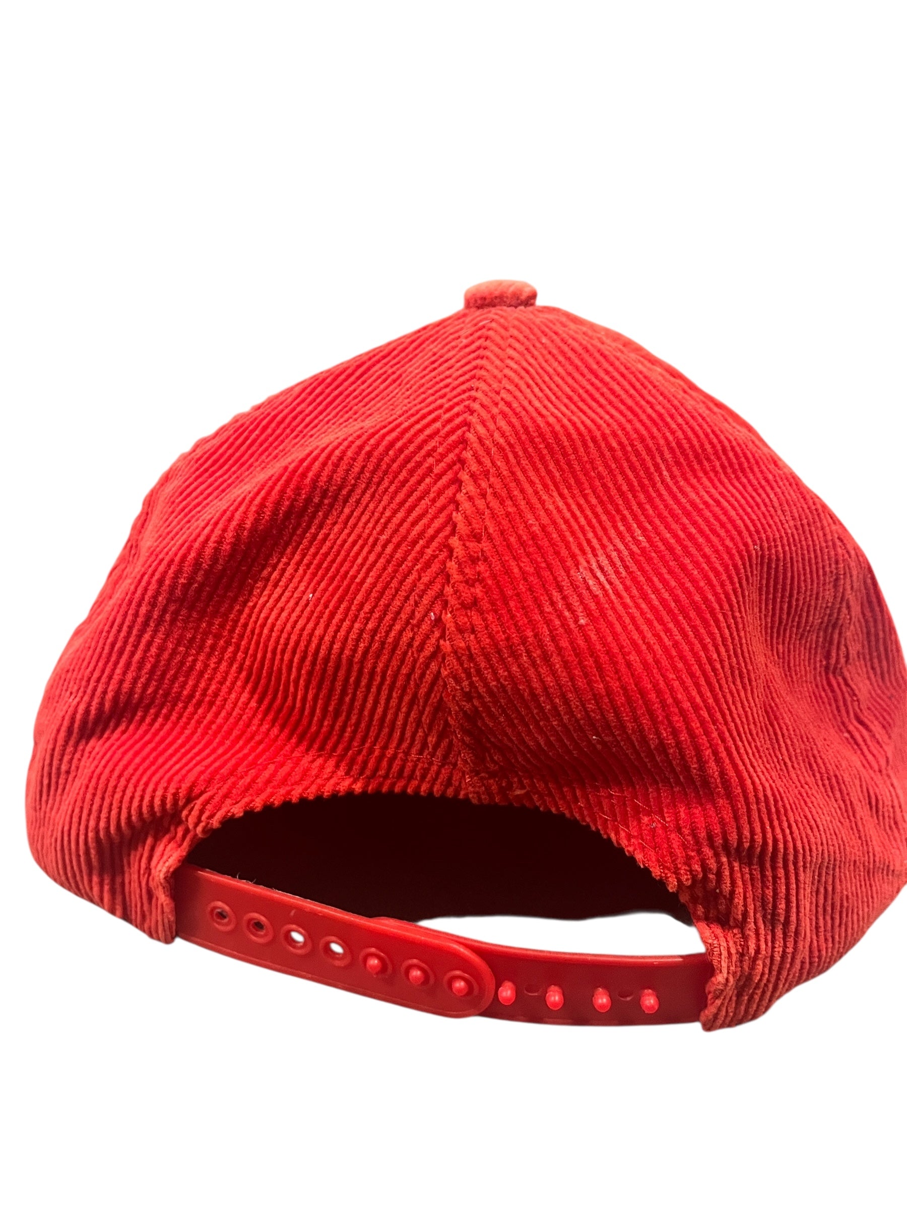 Vintage Calgary Flames Corduroy Snapback Hat