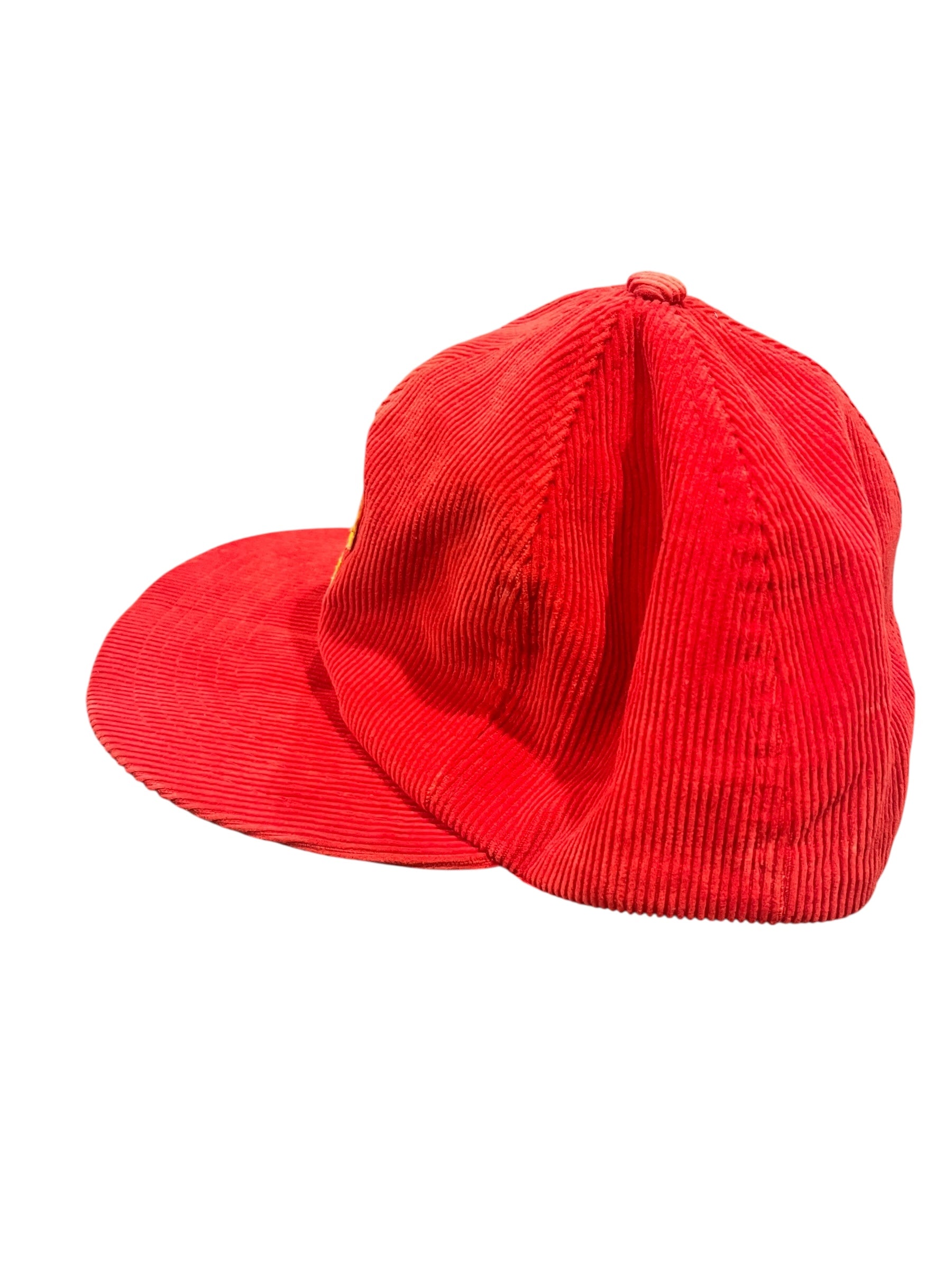 Vintage Calgary Flames Corduroy Snapback Hat