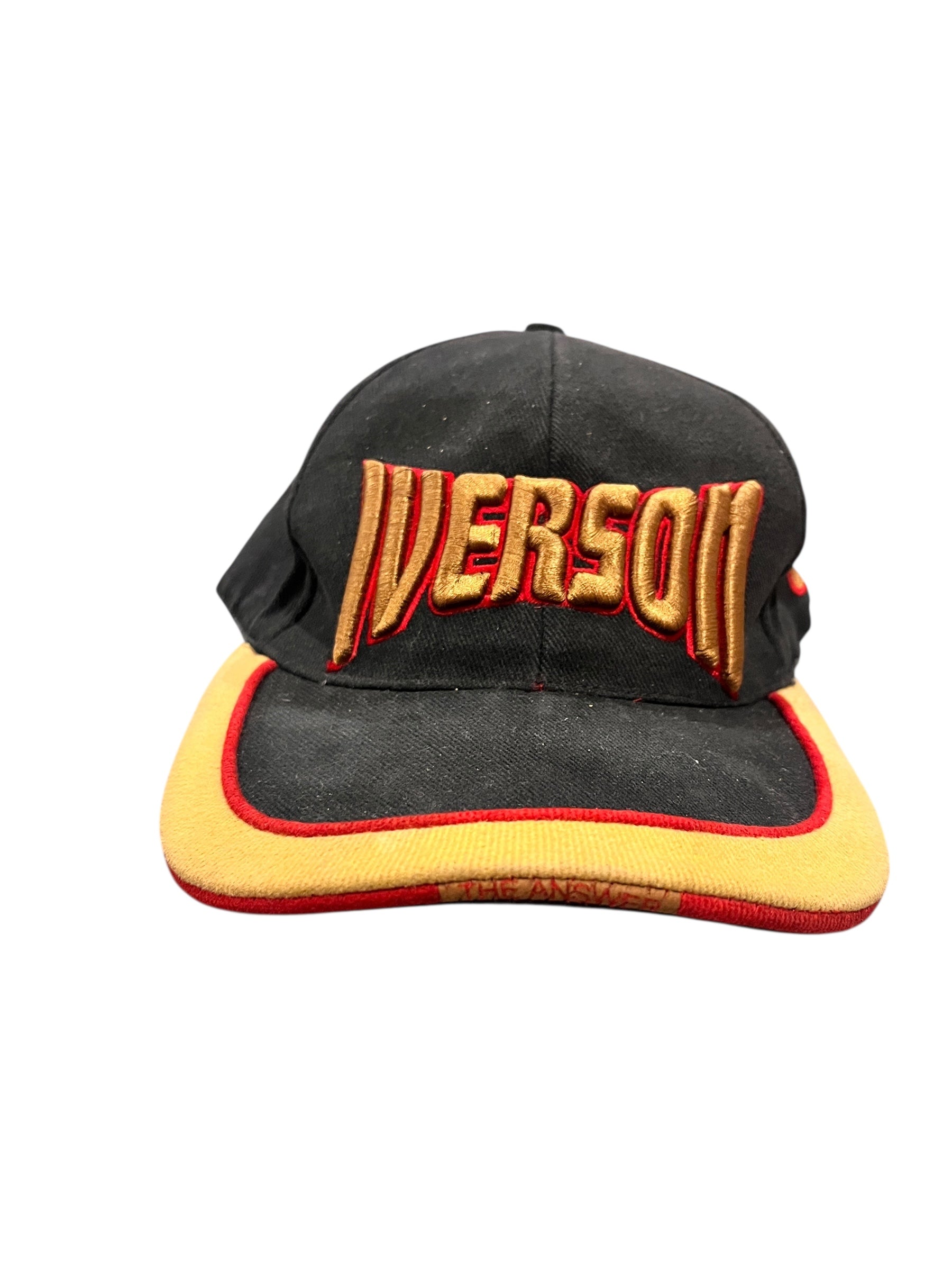 Vintage Allen Iverson Philadelphia 76ers Hat, Flexfit